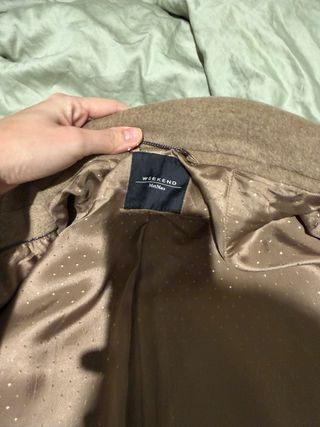 Abrigo Max Mara Beige