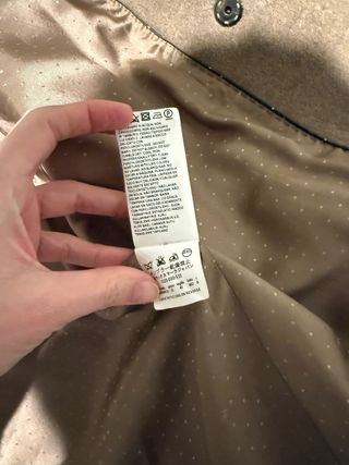 Abrigo Max Mara Beige