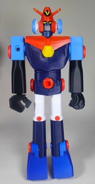 Combatter V 30cm Warrior 3DPrint