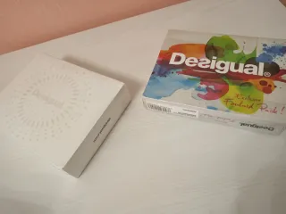 Set 2 pacchi di sciarpe /Foulard Desigual