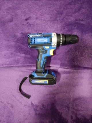 Taladro percutor 21V Goodyear nuevo a estrenar