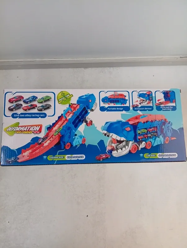 Juguete de camión de transporte 3 en 1 inosaur Car Play Truck