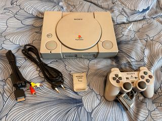 PlayStation 1 Sony Beige Completa