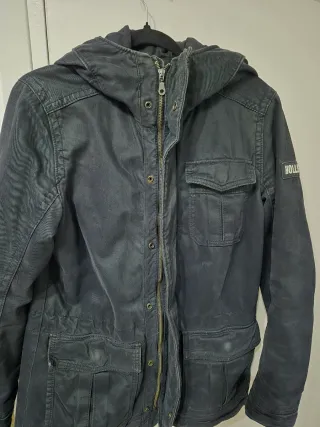 Chaqueta Hollister Talla S Azul Marino