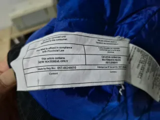 Chaqueta Hollister Talla S Azul Marino