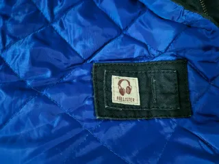 Chaqueta Hollister Talla S Azul Marino