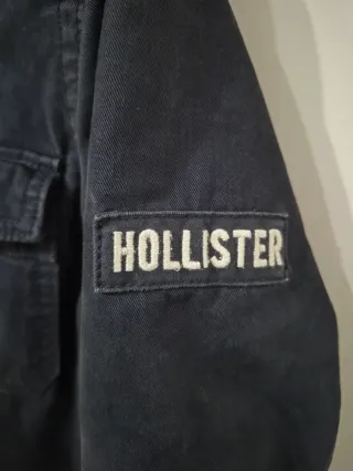 Chaqueta Hollister Talla S Azul Marino