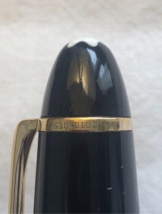 Pluma y bolígrafo Montblanc Meisterstück