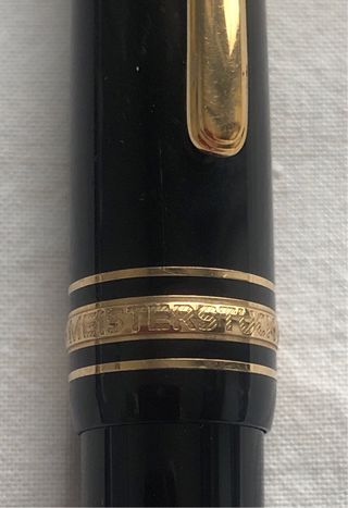 Pluma y bolígrafo Montblanc Meisterstück