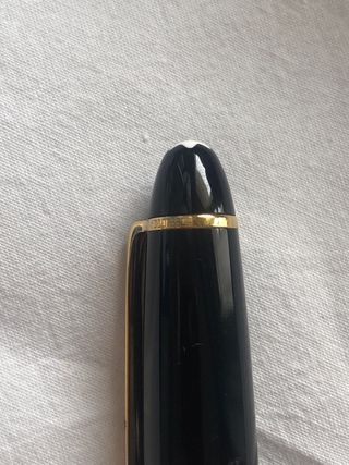 Pluma y bolígrafo Montblanc Meisterstück