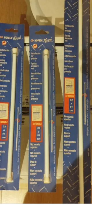 Barra estensibile per tende Hofesa