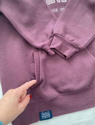 Sudadera morada