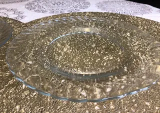 Confezione da 2 Piatti Piani Duralex Cristal