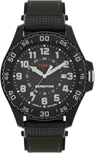 Reloj Timex Expedition Negro Correa Tela