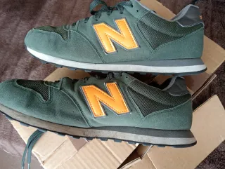 Zapatillas New Balance Verdes y Naranja