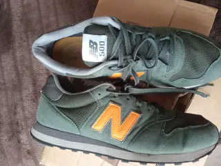 Zapatillas New Balance Verdes y Naranja