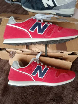 Zapatillas New Balance Verdes y Naranja