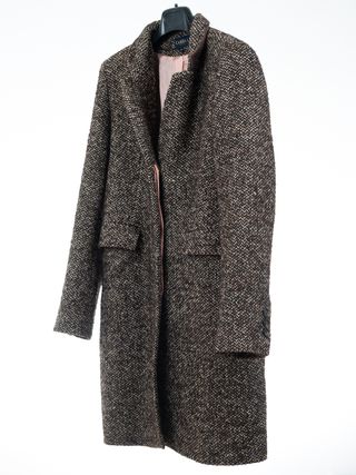 Abrigo Caroll Paris Marrón Talla 40