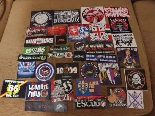 Pegatinas ultras fútbol