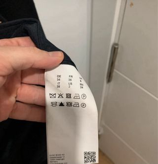 Abrigo BOSS Orange Negro