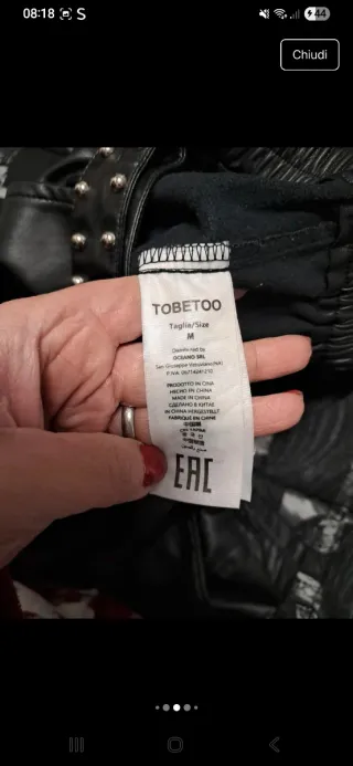 Pantaloni ecopelle felpati