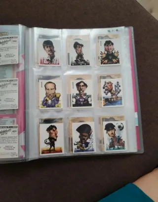 Figurine calciatori panini caricature