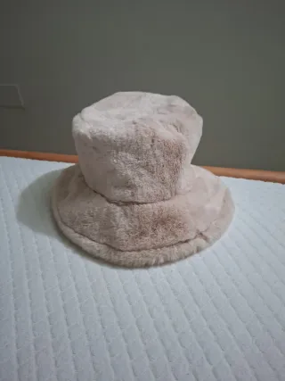 Cappello donna beige/marrone