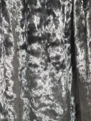 OFERTA Vestido mini fiesta plateado Tommy Hilfiger