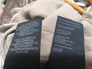 OFERTA Vestido mini fiesta plateado Tommy Hilfiger