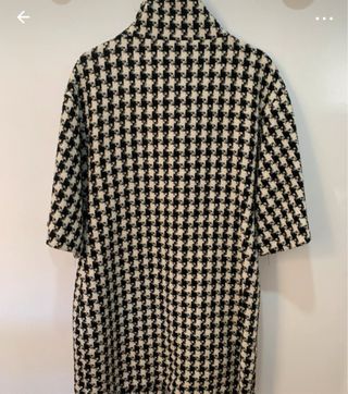 Abrigo capa pata de gallo