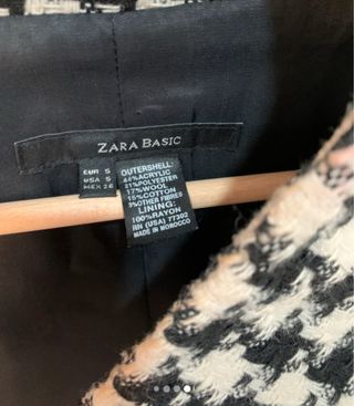 Abrigo capa pata de gallo