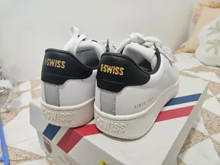 Zapatillas K-Swiss Blancas y Negras