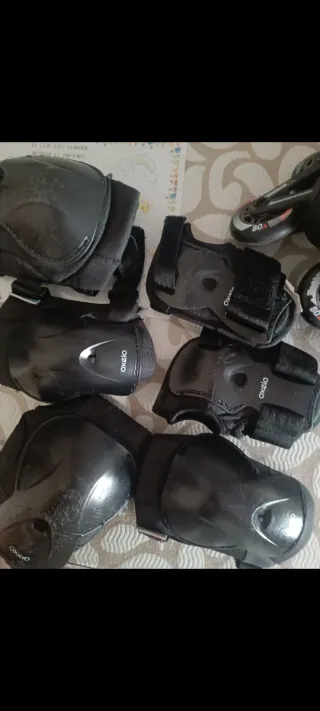 Patines en línea Oxelo + protecciones
