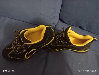 Zapatos de seguridad Forli negros y amarillos
