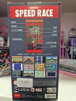 Mini Arcade Speed Race Legami 30 Giochi