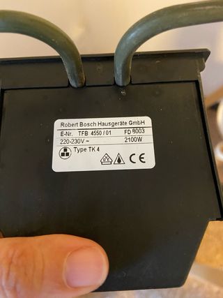 Parrilla Eléctrica Bosch 2100W