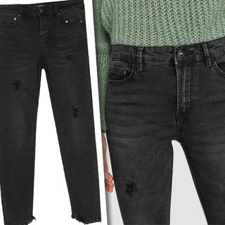 Pantalón tejano talla XS STRADIVARIUS