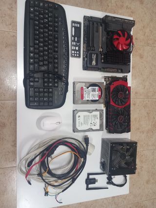 Componentes PC: Placa Base, CPU, GPU, HDD