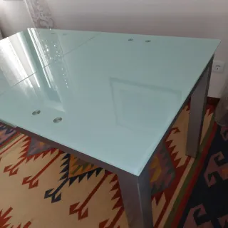 Mesa de vidro temperado