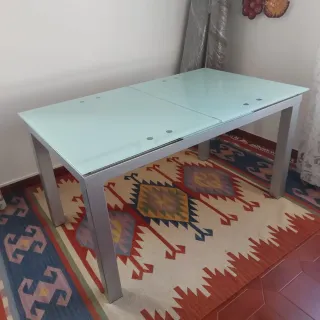 Mesa de vidro temperado