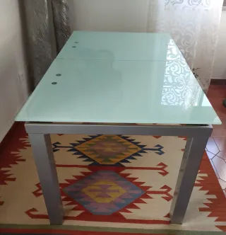 Mesa de vidro temperado