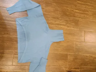 Maglia dolcevita donna blu taglia unica