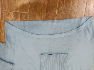 Maglia dolcevita donna blu taglia unica