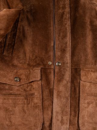 Abrigo Deubo Piel Natural Hombre Talla 50