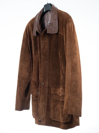 Abrigo Deubo Piel Natural Hombre Talla 50