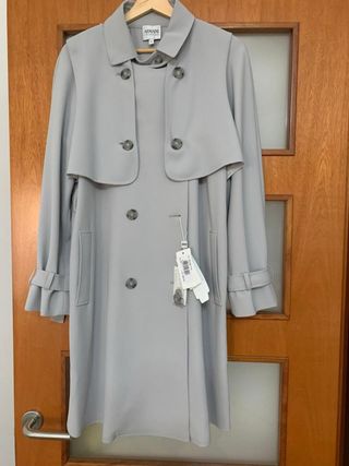 Gabardina Armani Gris