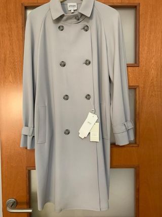 Gabardina Armani Gris