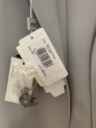 Gabardina Armani Gris