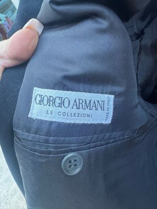 Traje Giorgio Armani Negro
