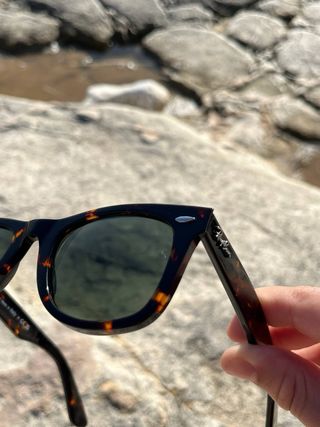 Ray-Ban Wayfarer Tartarugati nuovi con accessori